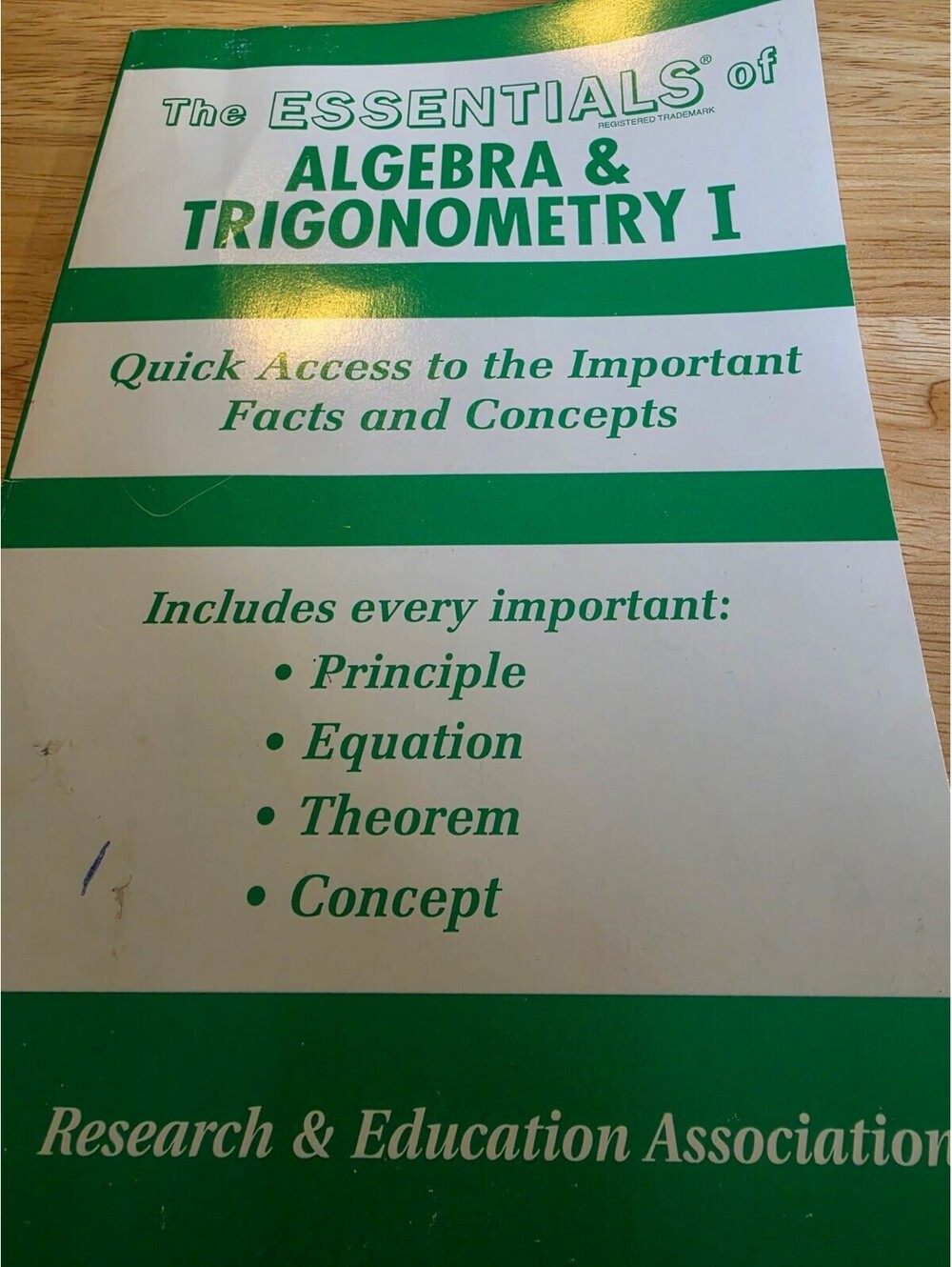 The Essentials Of Algebra & Trigonometry Book